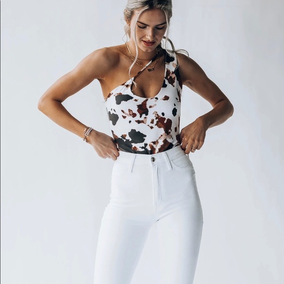 Tops - NWT- Cowgirl print Bodysuit
